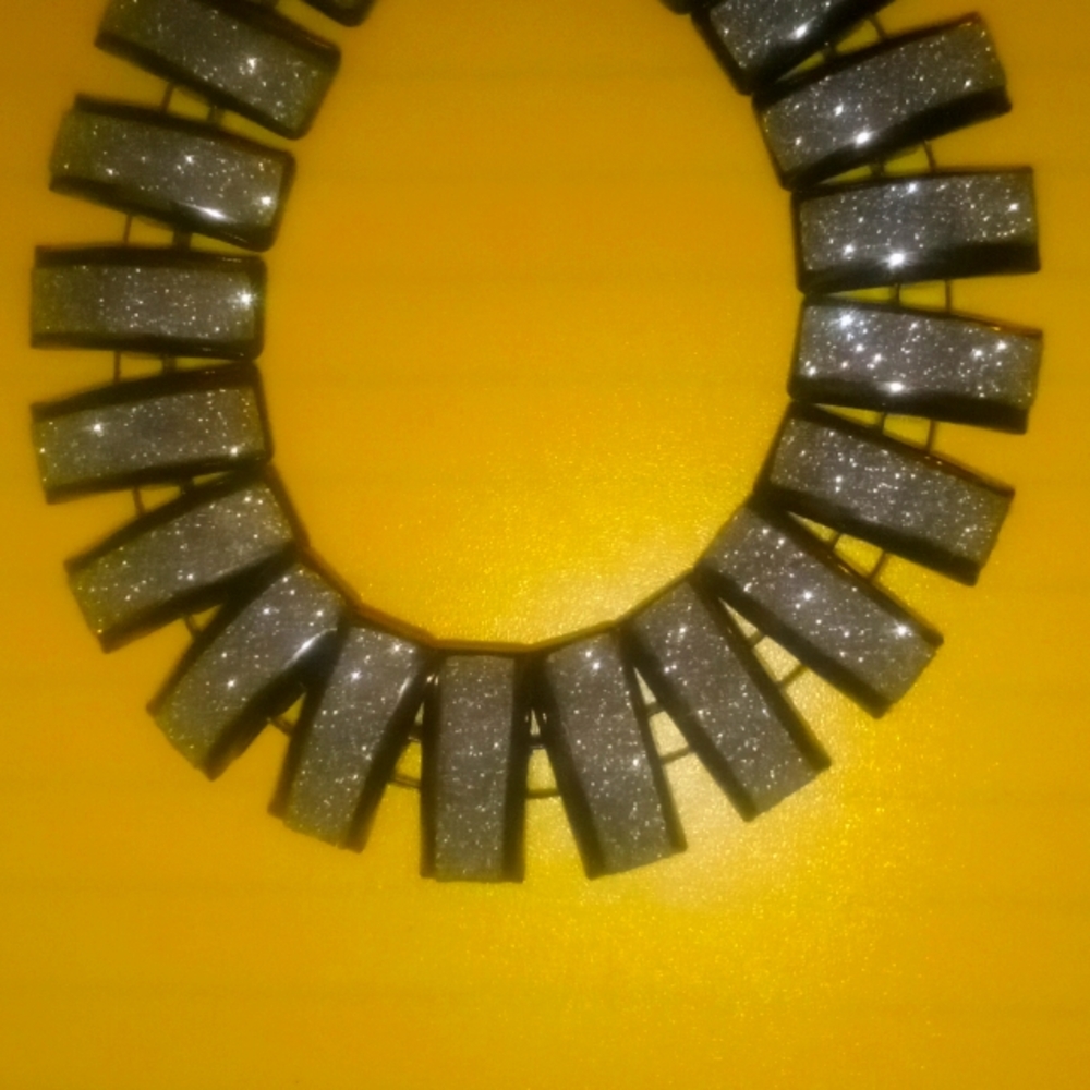 Black sparkling bracelet